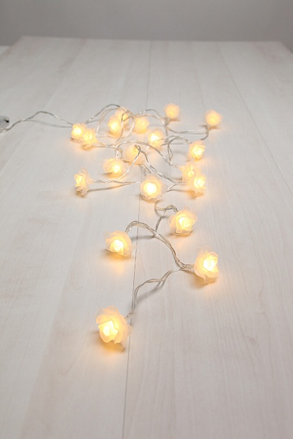 Светодиодная гирлянда Globo холодный белый 230V 29952-20 изображение 3 Светодиодная гирлянда Globo холодный белый 230V 29952-20 Фото № 3