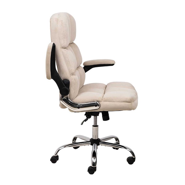 Кресло руководителя AksHome Caesar светло-бежевый, велюр 86354 изображение 8 Кресло руководителя AksHome Caesar светло-бежевый, велюр 86354 Фото № 8