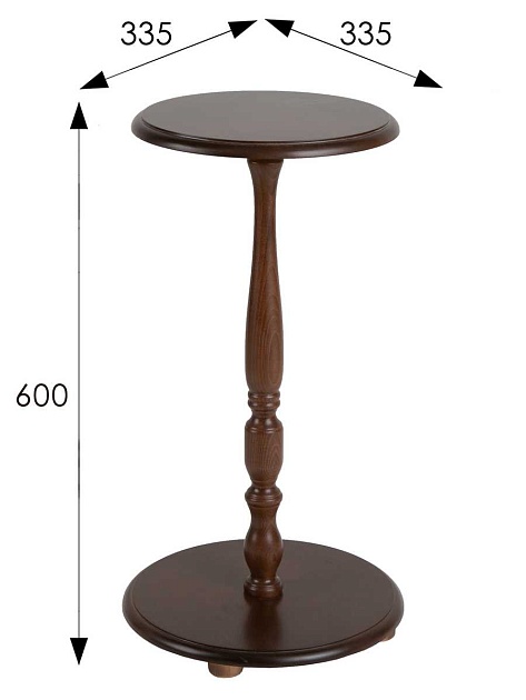 Подставка для цветов Мебелик Селена 000339 изображение 3 Подставка для цветов Мебелик Селена 000339 Фото № 3