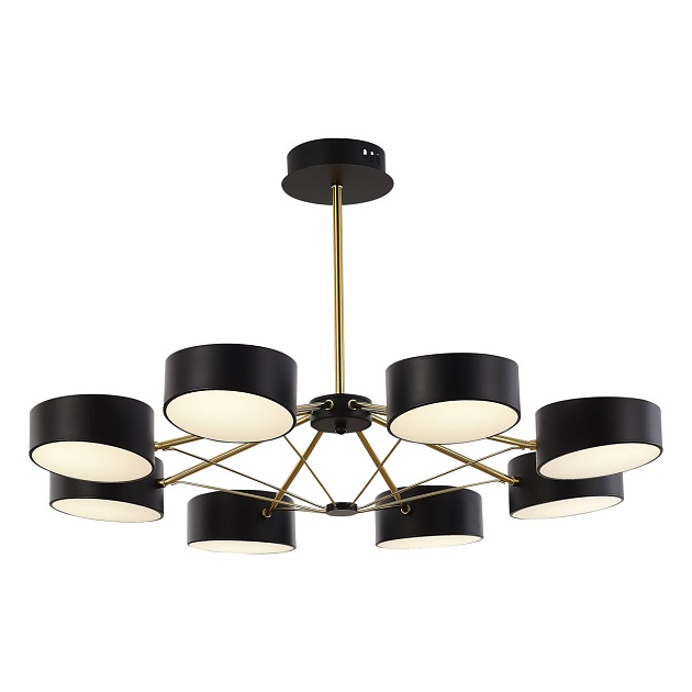 Потолочная светодиодная люстра Evoluce Valle SLE6005-402-08 изображение 3 Потолочная светодиодная люстра Evoluce Valle SLE6005-402-08 Фото № 3