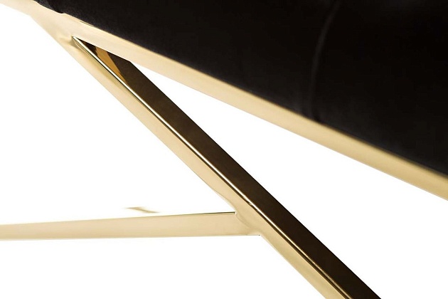 Банкетка Garda Decor GY-BEN7835Gold-BL Фото № 3