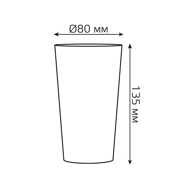 Светодиодный стакан Gauss LCUP Birthday LC002 Фото № 2