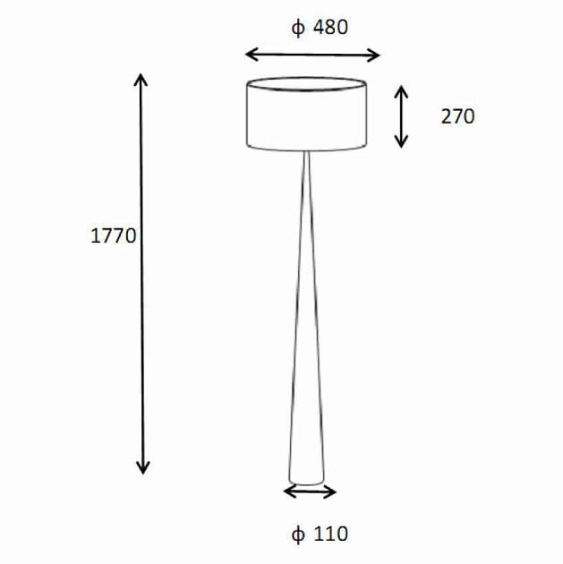 Торшер Lucide Conos 30794/81/36 изображение 3 Торшер Lucide Conos 30794/81/36 Фото № 3