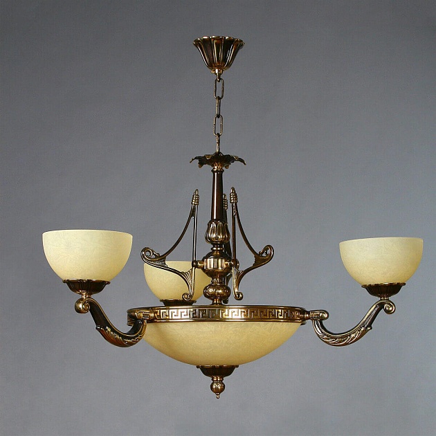 Подвесная люстра Ambiente Tenerife 02166/3 PB Фото № 1