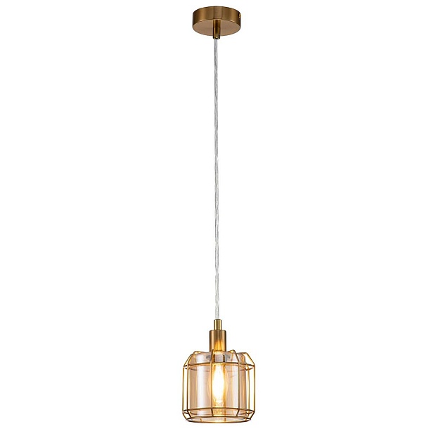 Подвесной светильник Escada Midland 10188/1S Brass Фото № 1