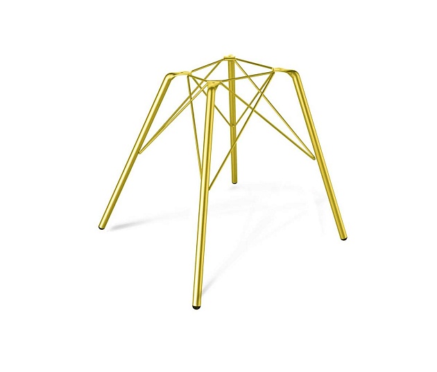 Барный стул Sheffilton SHT-ST19/S37 черный/золото 3860379004 Фото № 3