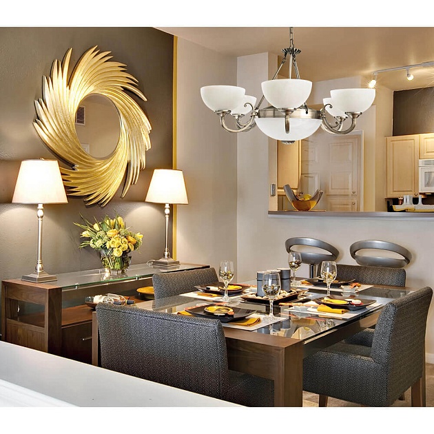 Подвесная люстра Arte Lamp Windsor White A3777LM-6-2AB Фото № 5