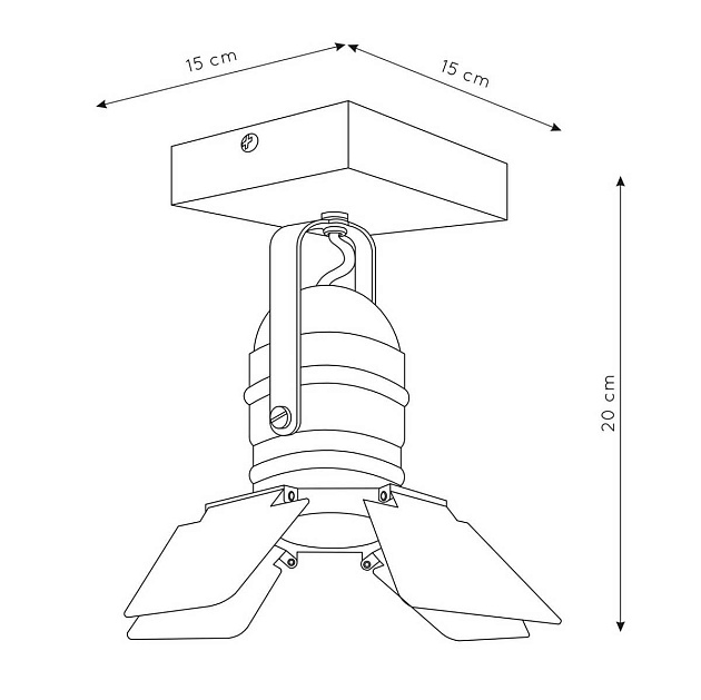 Спот Lucide Picto 17997/01/66 изображение 2 Спот Lucide Picto 17997/01/66 Фото № 2