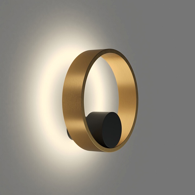 Бра Denkirs Orbit DK5060-BK+SG Фото № 3