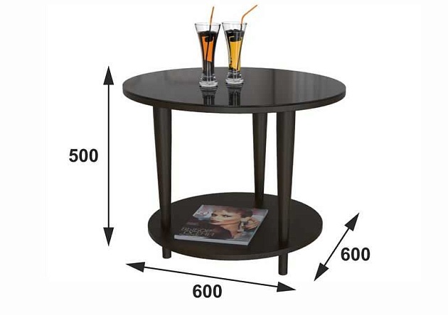 Журнальный стол Мебелик BeautyStyle 10 002489 изображение 3 Журнальный стол Мебелик BeautyStyle 10 002489 Фото № 3