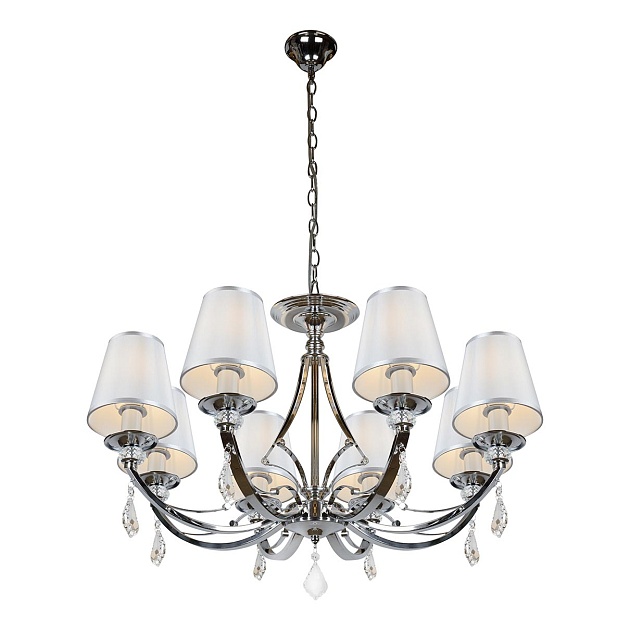 Подвесная люстра iLamp Amadea RM5220/8CR изображение 4 Подвесная люстра iLamp Amadea RM5220/8CR Фото № 4