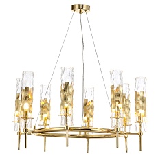 Подвесная люстра Crystal Lux Primavera SP8 Gold 2
