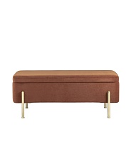Банкетка Stool Group Болейн с ящиком велюр терракотовый 20A544VF-MOMO-10 4