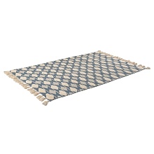 Ковер Tkano из хлопка синего цвета Argyle из коллекции Ethnic, 160х230 см TK20-DR0038 1
