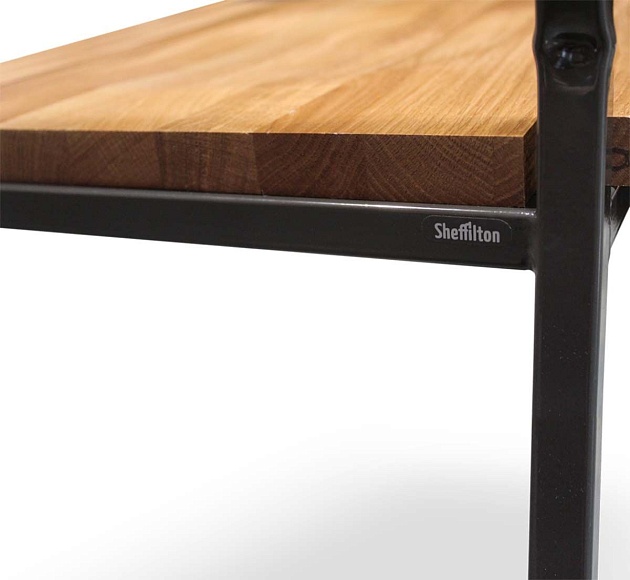 Кухонный стул Sheffilton SHT-S90 деревянный прозр.лак/лосось/антрацит 7531518101 Фото № 6