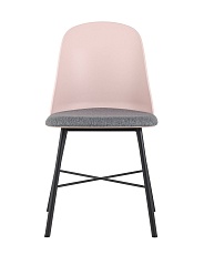 Кухонный стул Stool Group Shell с мягким сиденьем розовый 8336 pink 101 1