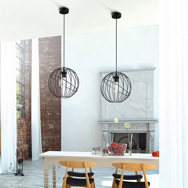 Подвесной светильник TK Lighting 1626 Orbita Black 1 Фото № 4