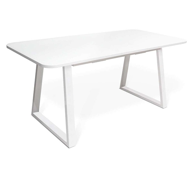 Кухонный стол Sheffilton SHT-T40/130-160 белый глянцевый/белый 5557229201 Фото № 7