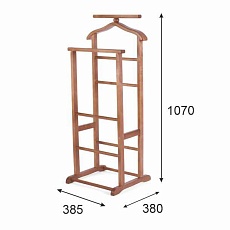 Гардеробная вешалка Мебелик В 9Н 002061 2