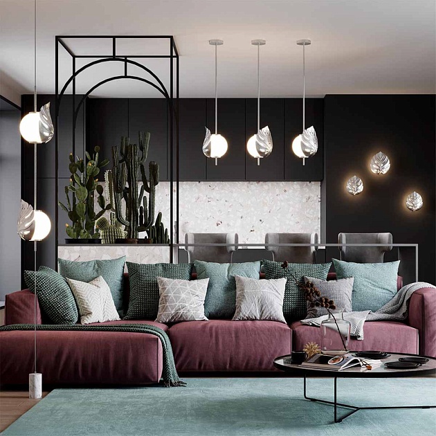 Подвесной светильник Odeon Light Modern Jungle 4865/1A Фото № 2