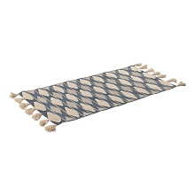 Ковер Tkano из хлопка синего цвета Argyle из коллекции Ethnic, 70х160 см TK18-DR0001 1