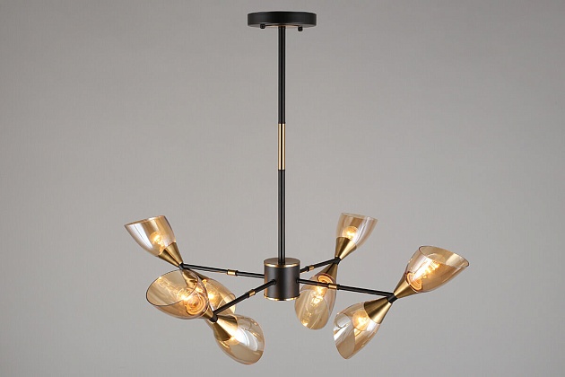 Подвесная люстра Omnilux Onno OML-66807-08 изображение 5 Подвесная люстра Omnilux Onno OML-66807-08 Фото № 5