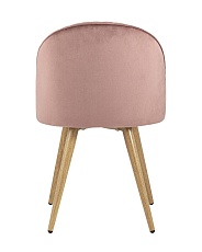 Кухонный стул Stool Group Лион Страйпс велюр розовый DC-69030G HLR-44 3