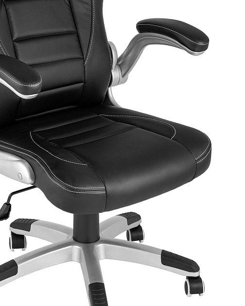 Игровое кресло TopChairs Genesis черное SA-R-10 black Фото № 7