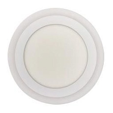Потолочный светодиодный светильник Elvan 500-RD-18+6 White