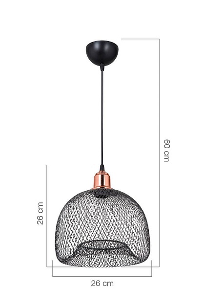 Подвесной светильник Toplight Bryanne TL1603H-01BK Фото № 4