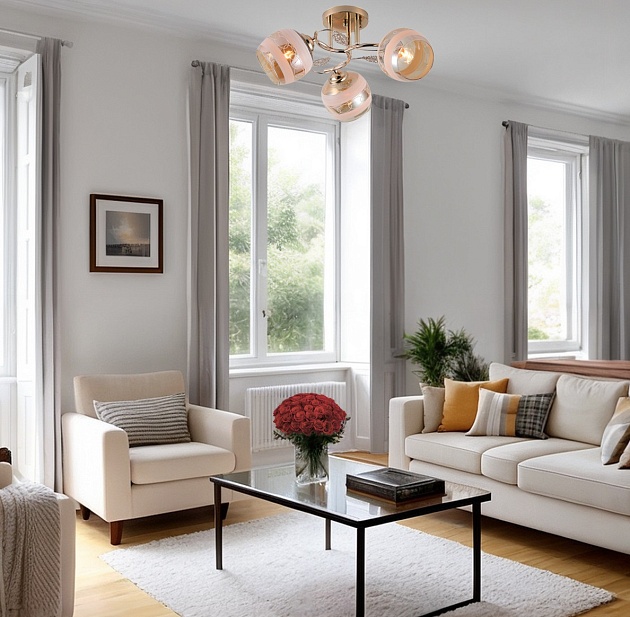 Потолочная люстра Escada Aiva 1110/3PL изображение 5 Потолочная люстра Escada Aiva 1110/3PL Фото № 5