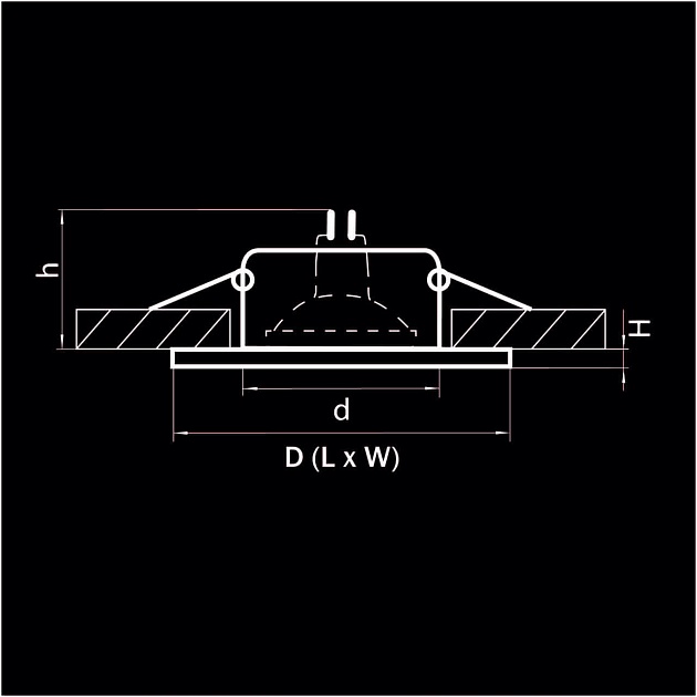 Встраиваемый светильник Lightstar Anello 002250 изображение 2 Встраиваемый светильник Lightstar Anello 002250 Фото № 2