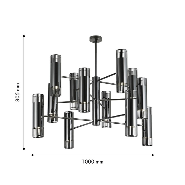 Подвесная люстра Favourite Farol 4481-24P Фото № 2