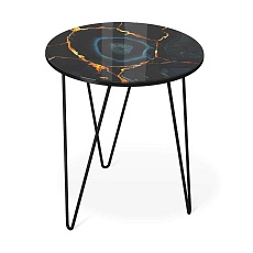 Журнальный стол Sheffilton SHT-CT27 титановый кварц/черный муар 4007482116