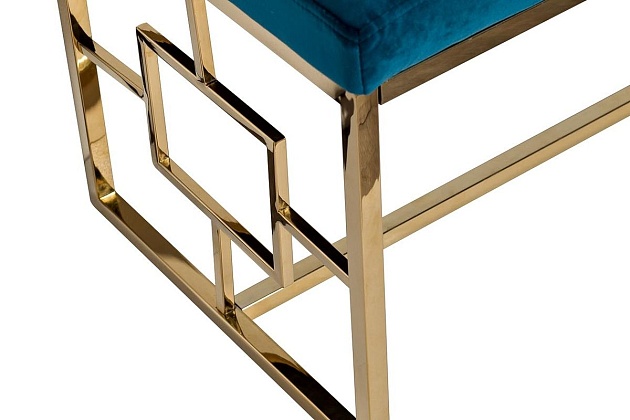 Банкетка Garda Decor 47ED-BEN005Gold-EM Фото № 2