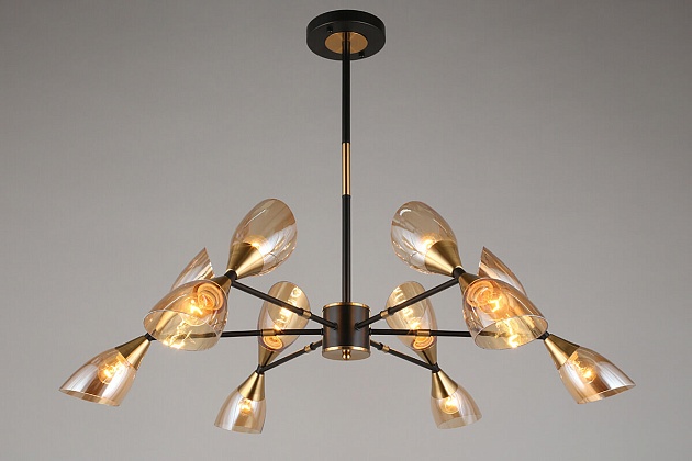 Подвесная люстра Omnilux Onno OML-66807-12 изображение 7 Подвесная люстра Omnilux Onno OML-66807-12 Фото № 7