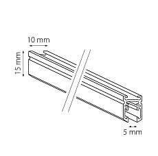 Шинопровод Lightstar Linea 506027 1