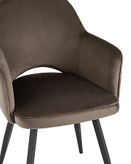 Кухонный стул Stool Group Венера вращающийся велюр коричневый MC16-2F KD HLR-49 1