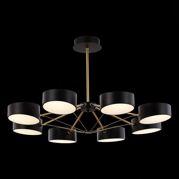 Потолочная светодиодная люстра Evoluce Valle SLE6005-402-08 изображение 6 Потолочная светодиодная люстра Evoluce Valle SLE6005-402-08 Фото № 6