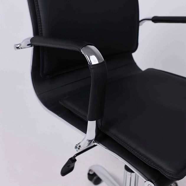 Офисное кресло AksHome City чёрный, экокожа 70014 Фото № 3