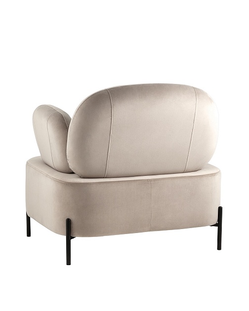 Кресло Stool Group Кэнди велюр светло-серый vd-candy-b25 Фото № 6