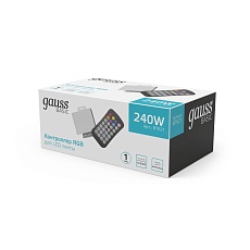 Контроллер RGB для светодиодной ленты Gauss Basic LED 12V 240W BT621 2