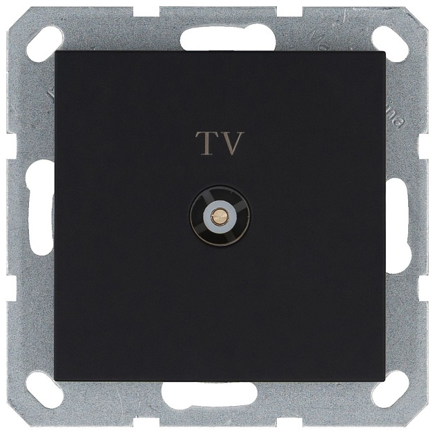 Розетка TV+FM Jasmart G6002PB Фото № 1