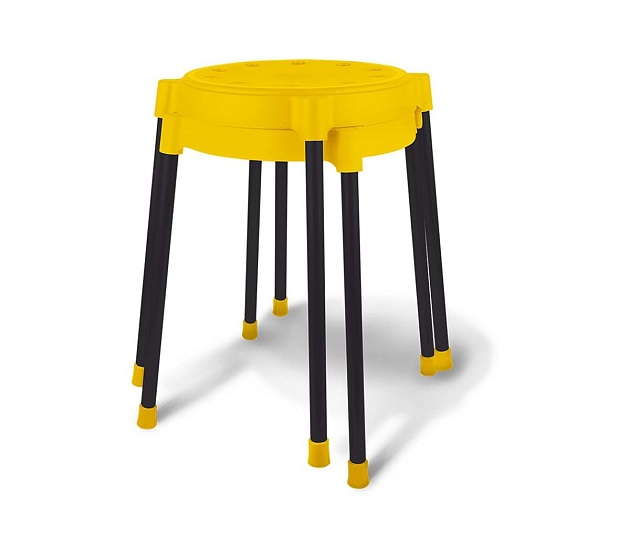 Табурет Sheffilton SHT-S36 желтый/черный 8077259302 Фото № 4