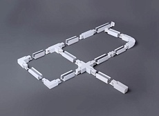 Коннектор Т-образный левый Elektrostandard TRC-1-3-TL-WH a039549 1