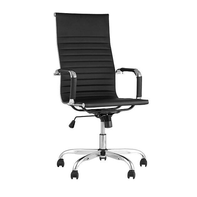 Офисное кресло TopChairs City черное D-101H BLACK Фото № 1