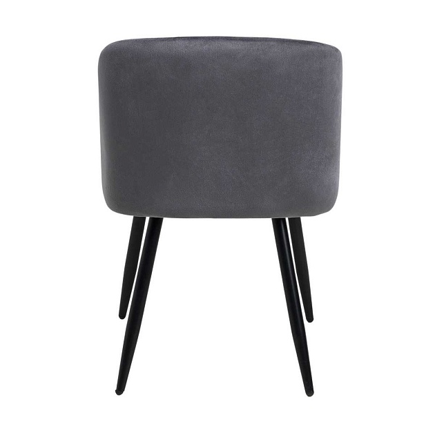 Кресло AksHome Orly темно-серый, велюр 63233 изображение 5 Кресло AksHome Orly темно-серый, велюр 63233 Фото № 5