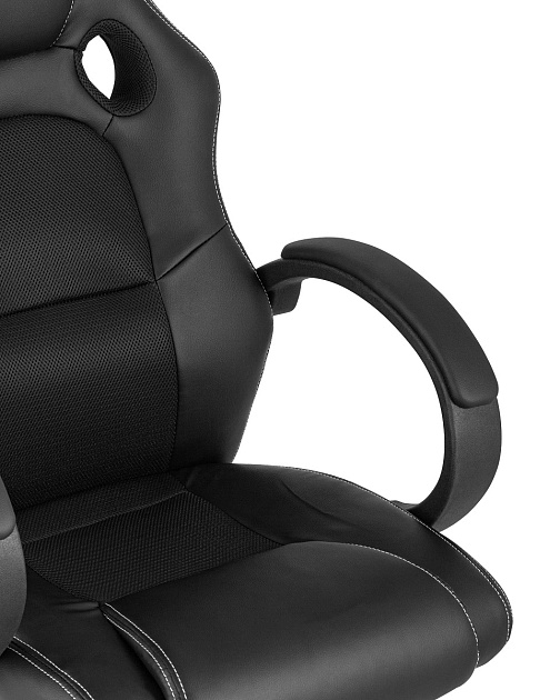 Игровое кресло TopChairs Renegade черное SA-3002 black изображение 7 Игровое кресло TopChairs Renegade черное SA-3002 black Фото № 7