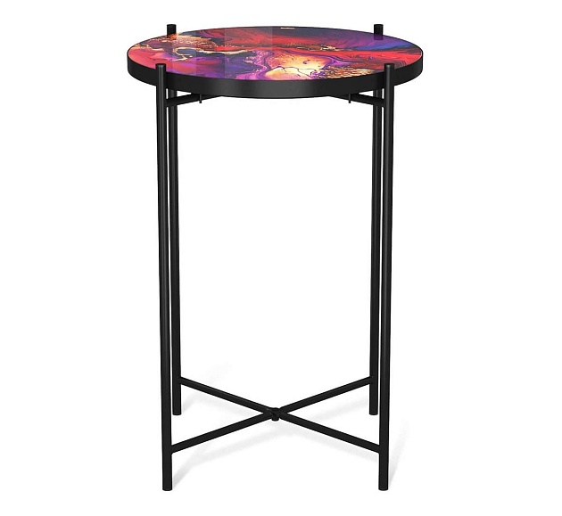 Журнальный стол Sheffilton SHT-CT8-3 амарантовый/черный муар 5093730101 изображение 3 Журнальный стол Sheffilton SHT-CT8-3 амарантовый/черный муар 5093730101 Фото № 3