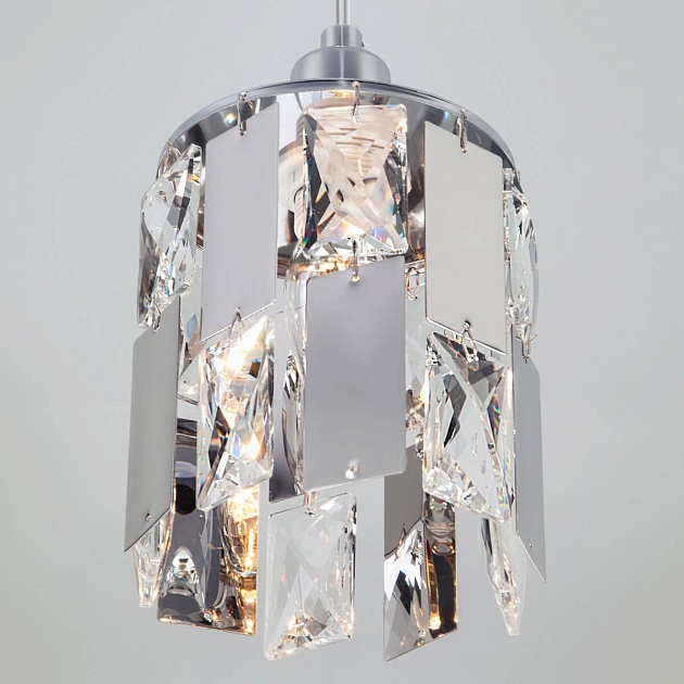 Подвесной светильник Eurosvet 50101/1 хром Фото № 4